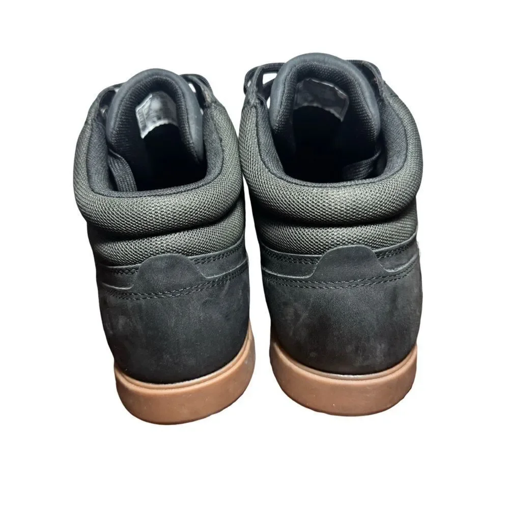 Forsake Phil Mid Black Leather Waterproof Sneaker Boot Men's Size 10